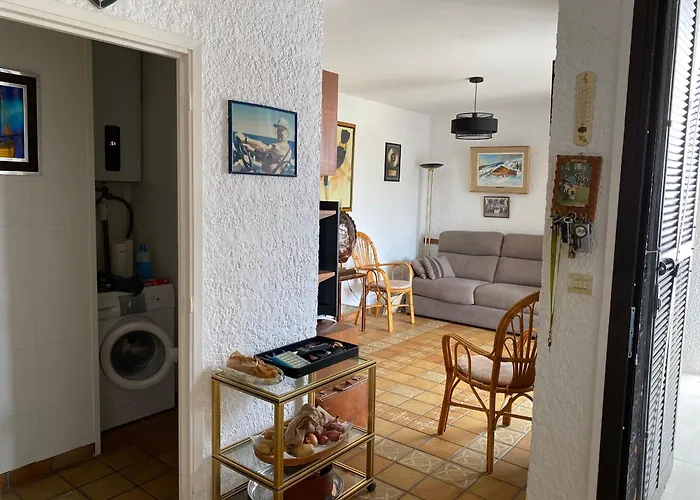 Villa T3 Climatisée à Port Leucate, 6 Pers, Proche Avec Parking Sécurisé - Fr-1-798-33 *