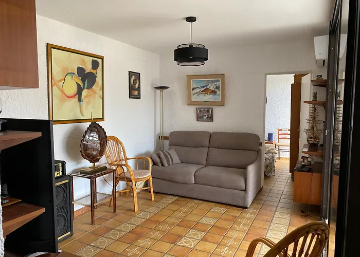 T3 Climatisée à Port Leucate, 6 Pers, Proche Avec Parking Sécurisé - Fr-1-798-33 Villa