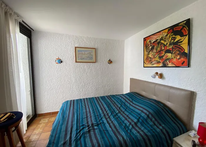 Villa T3 Climatisée à Port Leucate, 6 Pers, Proche Avec Parking Sécurisé - Fr-1-798-33 *