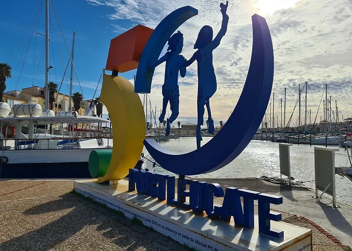 T3 Climatisée à Port Leucate, 6 Pers, Proche Avec Parking Sécurisé - Fr-1-798-33 Leucate