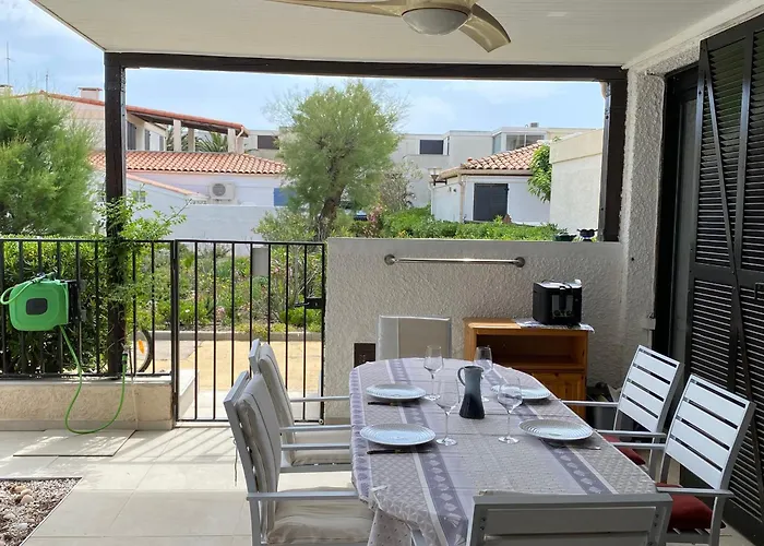 T3 Climatisée à Port Leucate, 6 Pers, Proche Avec Parking Sécurisé - Fr-1-798-33 * Leucate